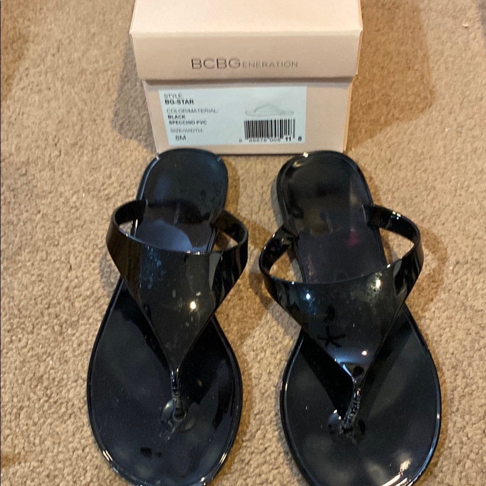 BCBGeneration Women's Black Sandals